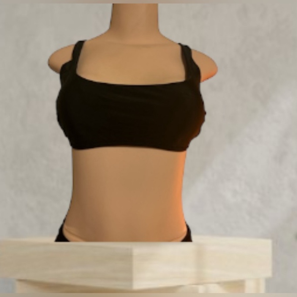 aerie | Swim High Waisted Reversible  Bikini Top Size M